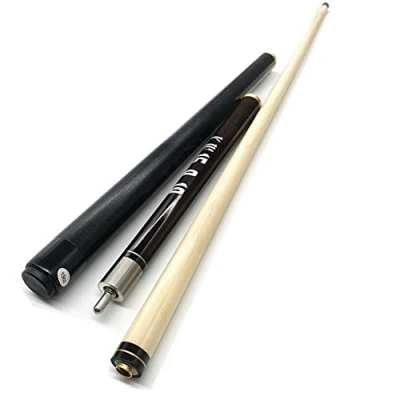 Image of YRU Pool Cue, Maple Shaft Handmade Jump &amp; Break Snooker Cue 13mm Tip Billiards Stick(Color:145CM)