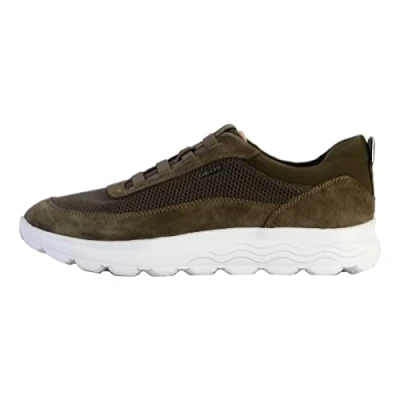 Image of Geox Men&#039;s Spherica U Sneakers, Military, 11 UK