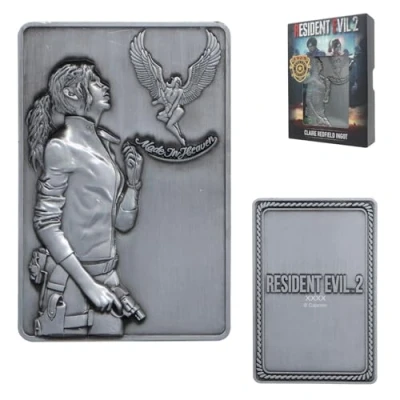Image of Resident Evil 2 Limited Edition Claire Redfield Collectible Metal Ingot