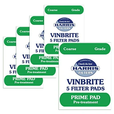 Image of 5X Harris Prime Pre Filter Pads 5 Pack Use with Vinbrite MK3 Kit