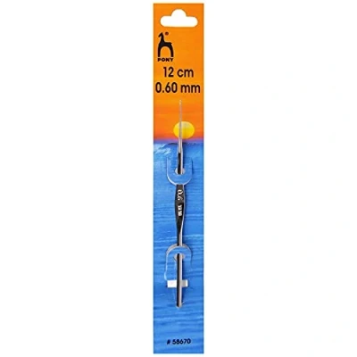 Image of Pony Steel Crochet Hooks, Multicolor, 1mm