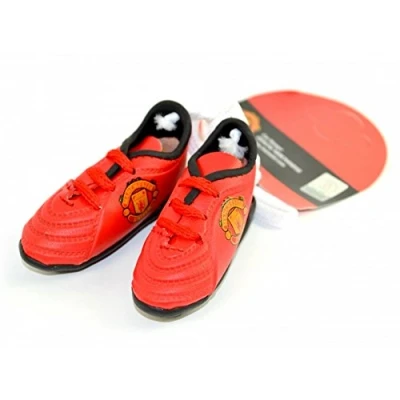 Image of Manchester United FC Boots Car Hanger (One Size) (Red)