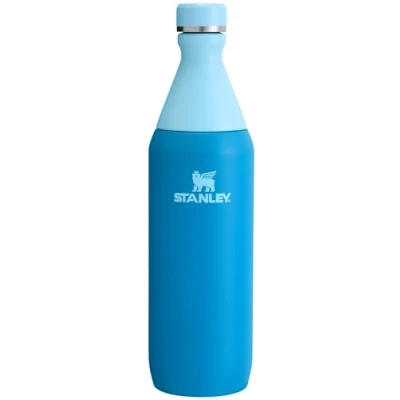 Image of Stanley All Day Slim Bottle 20 OZ Azure