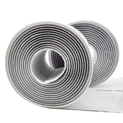 Image of Eroilor 2.5 Meter (8.2 ft) Long 50mm (2 inch) Width Hook and Loop Tape Self Adhesive White