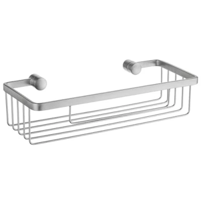 Image of SMEDBO SME_DS2001 Sideline Soap Basket Brushed Chrome, Brass, Silver, 25 x 11 6 cm