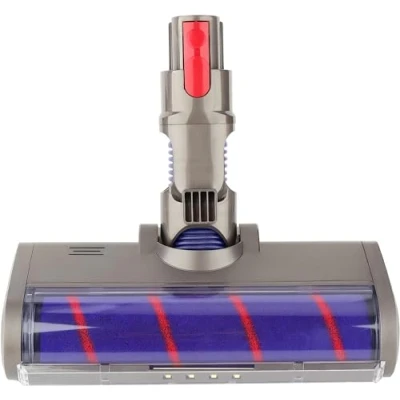 Image of Fayerkar Soft Roller Cleaner Head for Dyson V7 V8 V10 V11 V15 Cordless Vacuum Cleaners, LED Lighting