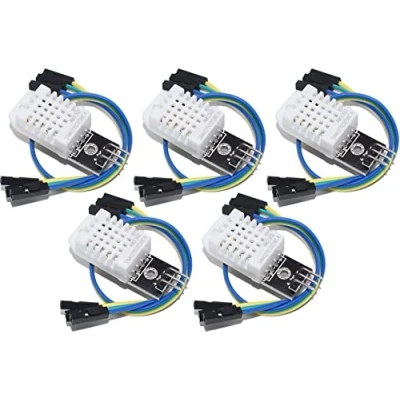 Image of 5pcs DHT22 Digital Temperature Humidity Sensor AM2302 Module with PCB and Cable