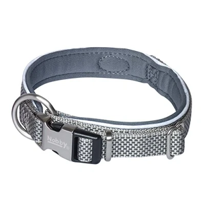 Image of Nobby Collar &quot;Classic Preno Royal&quot; 80630 42, gray, S M (neck circumference 38 47 cm)