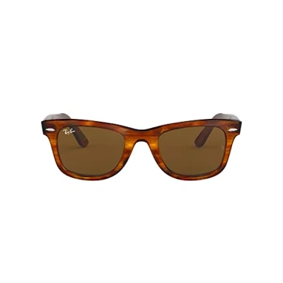 Image of Sunglasses Ray ban Rb2140 wayfarer col. 954 Unisex Square Brown