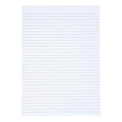 Image of 5 Star Value Memo Pad Headbound 60gsm Ruled 160pp A4 White Paper [Pack of 10]