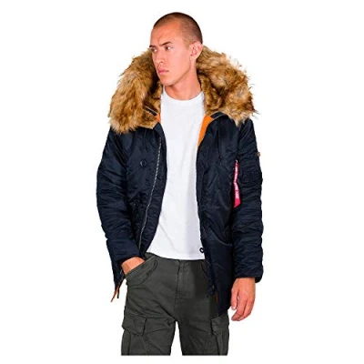 Image of Alpha Industries Men&#039;s N3B VF 59 Winter Jacket for Ladies, Rep.Blue, L