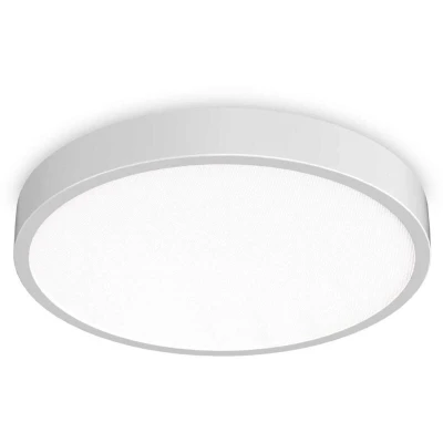 Image of Ray Integrated LED Semi Flush Light White 6850Lm 3000 4000K IP44