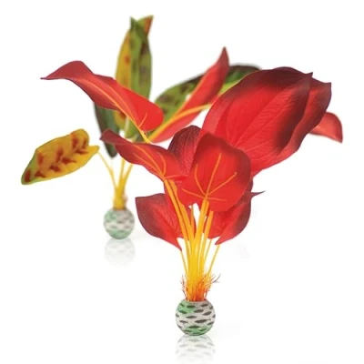 Image of biOrb Silk Plant Set L green &amp; red