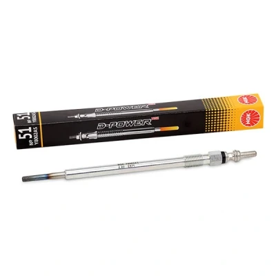 Image of 0011595001, A0011595001 glow plug NGK D Power 6287 4,4V 7,5A M8 x 1,0 Metal 0,4Ohm 150,0mm MERCEDES BENZ: A Class, ML CLS Coupe