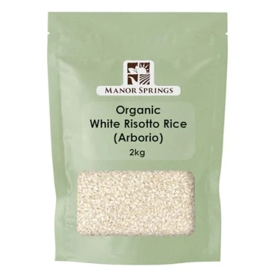 Image of Organic White Risotto Rice (Arborio) 2kg by Manor Springs