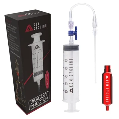 Image of KOM Cycling Tubeless Sealant Injector (Injector + Aluminum Tool)