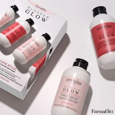 Image of Farmavita Omniplex Blossom Glow Kit Shampoo + Mask 250 ml