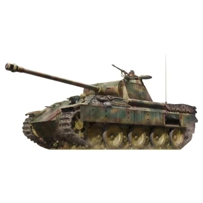 Image of TAKOM 1:35 Pzkpfwg.V Panther A Early/Mid Model Military Kit