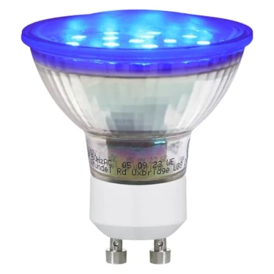 Image of Long Life Lamp Company 4w Blue GU10 LED Colour Light Bulb