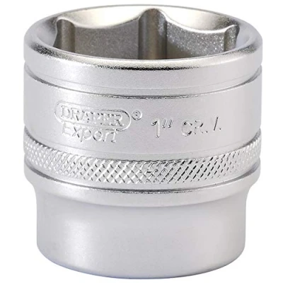 Image of Draper 6 Point Imperial Socket, 3/8&quot; Sq. Dr., 1&quot;