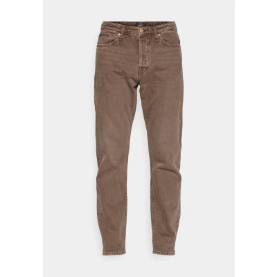 Image of Jack &amp; Jones Ichris Cooper Straight leg jeans, Men&#039;s, Size: 28x32, Chocolate brown