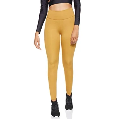 Image of Nike Women W NK ALL IN LUX TGHT Pants Wheat/Clear, X Small