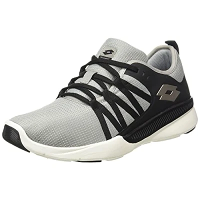 Image of Lotto Men&#039;s DINAMICA 1 Oxford Flat, Grigio, 6.5 UK