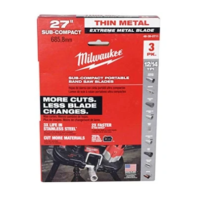 Image of Hoja de Sierra Cinta 688mm 12/14 Tpi 3uds Prem. Bandsaw Blade 687,57x12/14 3 pieces