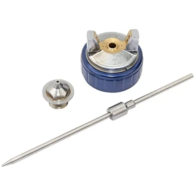Image of Draper Spare Nozzle, Needle &amp; Cap Set for Spray Guns 09706 09707, 1.4mm
