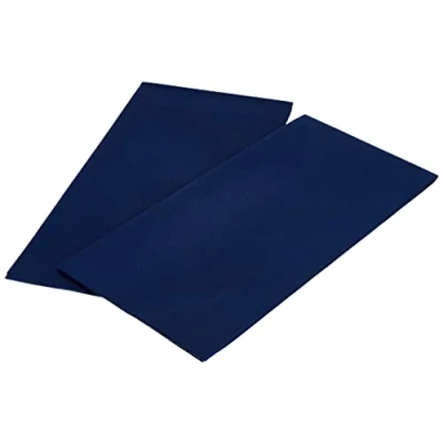 Image of PAPSTAR, Soft Selection 82330 Table Cloths 80 cm x Dark Blue Pack of 20