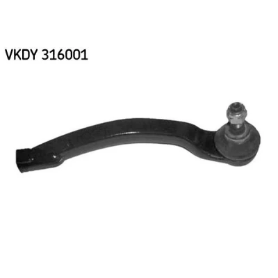 Image of 7701054584, 7701474796 Track rod end SKF VKDY 316001 with synthetic grease RENAULT: MEGANE 2, CLIO 3, 2 Coupe Cabriolet
