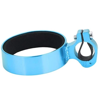 Image of Bike Water Bottle Cage, Bicycle Holder Tea Coffee Cup Cage for Mountain Road Bike(Blue) Cupholder Riding Racks And Storage