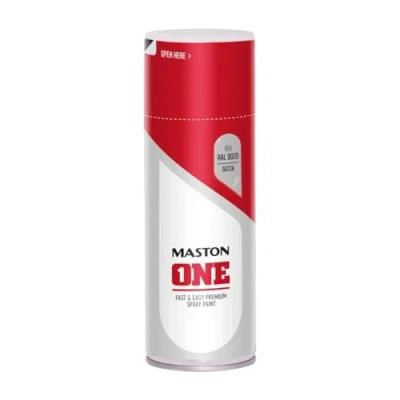 Image of Maston Spray Paint ONE Satin Red RAL3020 400ml