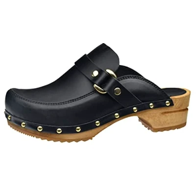 Image of Sanita LILLEN OPEN women&#039;s Low Ankle Boots in Black