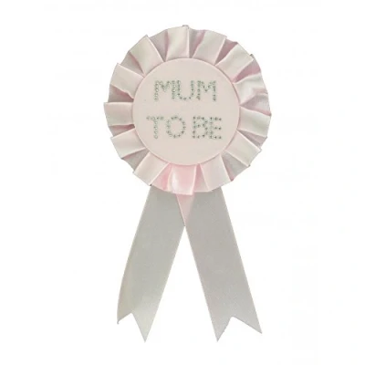Image of Alandra Party Mum To Be Rosette, Pink
