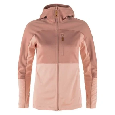 Image of Fjallraven 89589 302 300 Abisko Trail Fleece W Jacket Women&#039;s Chalk Rose Dusty Size XL