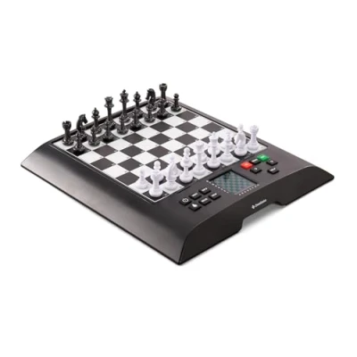 Image of MILLENNIUM ChessGenius M810 chess computer with the world famous software by Richard Lang. Game levels from beginner to tournament player. One of most powerful computers &gt; 2000 ELO