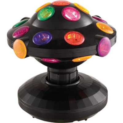 Image of 20cm Multi Colour Rotating Spinning LED Bright Disco Party Super Ball
