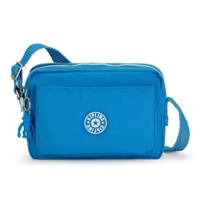 Image of Kipling Women&#039;s Abanu M Crossbody Bags, Eager Blue, One Size