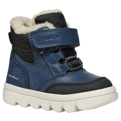 Image of Geox Baby WILLABOOM BOY B AB Ankle Boot, Denim, 2 UK Child