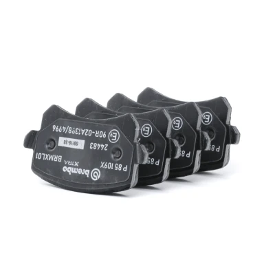 Image of L5ND698451 brake pad set BREMBO P 85 109X excl. wear warning contact with caliper screws accessories VOLKSWAGEN: Passat B6 Saloon, CC