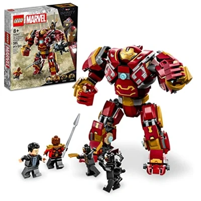 Image of LEGO Marvel The Hulkbuster: Battle of Wakanda 76247, Action Figure, Buildable Toy with Hulk Bruce Banner Minifigure, Avengers: Infinity War Set for Kids