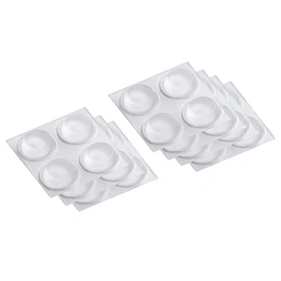 Image of Meister Anti Slip Pads Self Adhesive Diameter 12 mm Transparent Pack of 28 645966