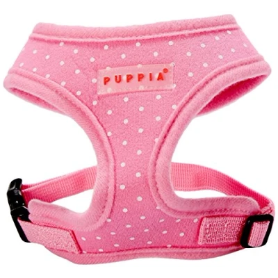 Image of Puppia Dotty Harness, Large, Pink