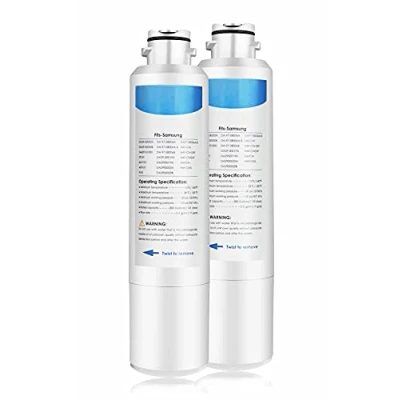 Image of DA29 00020B Fridge Water Filter, Compatible with Samsung 00020B, HAF CIN/EXP, 00020A, 00019A, DA97 08006, 08043ABC Kenmore 46 9101 (2 PCS)