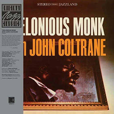 Image of Thelonious Monk With John Coltrane: Remastered 180 Gram vinyl 2023 UK LP CR00611