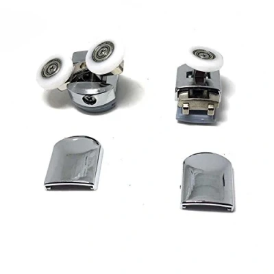 Image of Set of 8 Shower Enclosure Door Zinc Alloy Rollers/Runners/Wheels (Roller diameter 23mm)