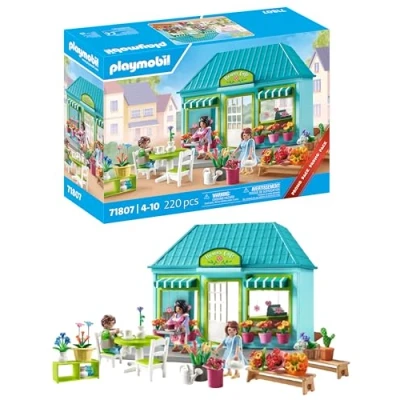 Image of Playmobil My Life Flower Shop Toys for Children aged 4+ 71807