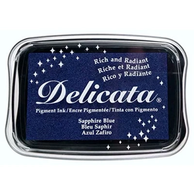Image of Tsukineko Delicata Ink Pad Large, Sapphire Blue, L