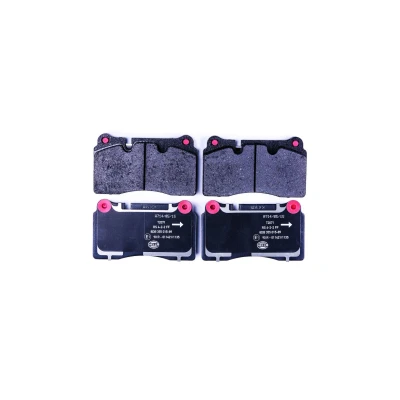 Image of 4G432D007AA, 7G432D007AA Brake pad set HELLA 8DB 355 015 891 prepared for wear indicator ASTON MARTIN: Vantage Coupe V8 / V12, Volante